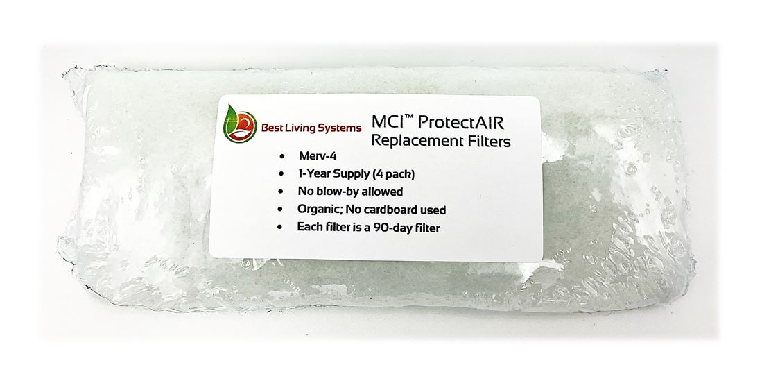 Replacement Filters: MCI™ ProtectAIR Filters (4 pack)